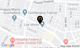 Mapa de Ibagué motors en Ibagué