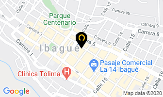 Mapa de Ibanet en Ibagué