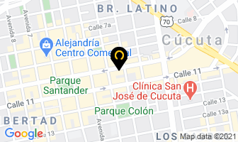 Mapa de I.c. Inmobiliaria S.a. en Cúcuta