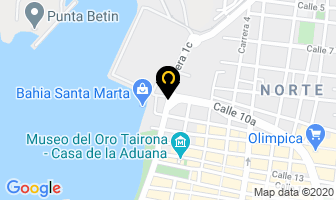 Mapa de I.c.a. en Santa Marta