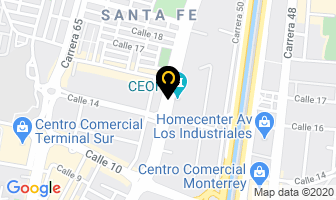 Mapa de Icam-solumec S.a.s en Medellín