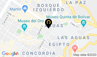 Mapa de Icetex en Bogotá D.C