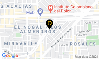 Mapa de I.c.m. Ingenieros Ltda. en Medellín