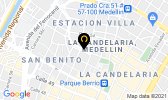 Mapa de Iconográfico en Medellín