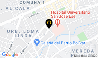 Mapa de Icoplás en Popayán