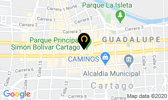 Mapa de Icoplast en Cartago