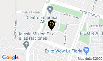 Mapa de Id Publicidad en Cali