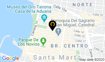 Mapa de Idenet S.a. en Santa Marta