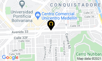 Mapa de Identificar Ltda. en Medellín