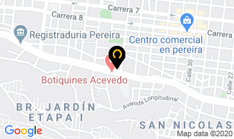 Mapa de Idontec en Pereira