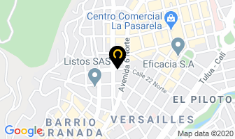 Mapa de Iec Eventos Y Espectaculos en Cali