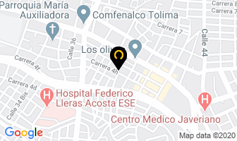 Mapa de Ifith Instituto Internacional De Formacion en Ibagué
