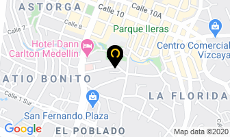 Mapa de Ig Intergastro S.a. en Medellín