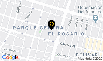 Mapa de Iglesia Bautista Central en Barranquilla
