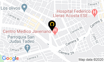 Mapa de Iglesia Cristiana Carismatica Cuadrangular en Ibagué