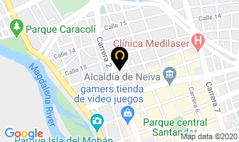 Mapa de Iglesia Cristiana Cuadrangular en Neiva