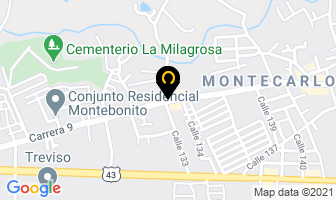 Mapa de Iglesia Cristo Rey en Ibagué