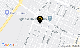 Mapa de Iglesia Divino Niño Jesús en Buga