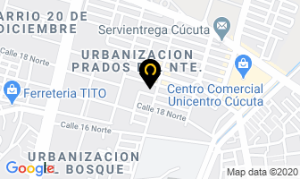 Mapa de Iglesia Inmaculado Corazón De María en Cúcuta