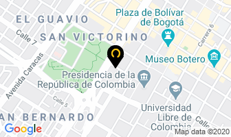 Mapa de Iglesia Jireth Compartir - Bogotá en Bogotá D.C