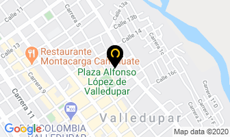 Mapa de Iglesia La Inmaculada Concepción - Valledupar en Valledupar
