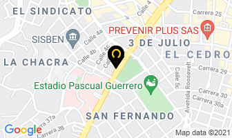 Mapa de Iglesia Levi De Cali en Cali