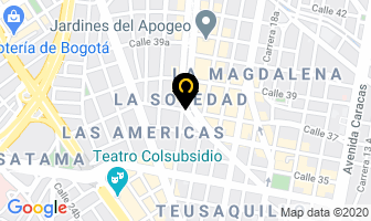 Mapa de Iglu Ltda – Ivss S.a.s en Bogotá D.C