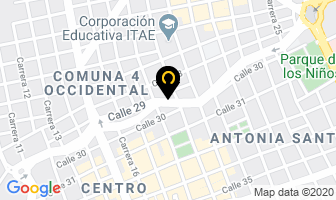 Mapa de Ihm Express Center/electroagro Ltda en Bucaramanga