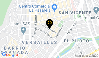 Mapa de Illimani Building Constructor S.a.ibico en Cali