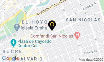 Mapa de Iluminación & Metalelectrica Ltda en Cali