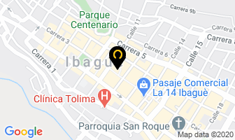Mapa de Imagen Centro Visual en Ibagué