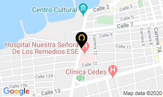 Mapa de Imagen Visual Moderna Optica en Riohacha