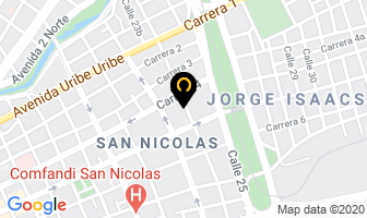 Mapa de Imágenes Gráficas S.a. en Cali