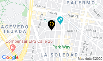 Mapa de Imaginando & Creando en Bogotá D.C