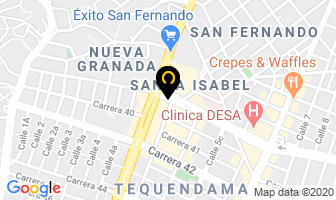 Mapa de Imbanaco Clinicas Odontologicas en Cali