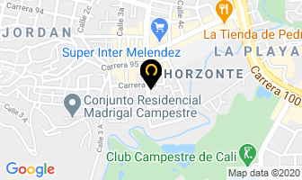 Mapa de Imcar De Colombia en Cali