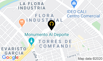 Mapa de I.m.e en Cali