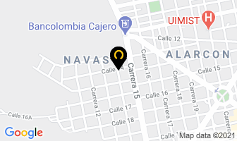 Mapa de Imedes en Bucaramanga