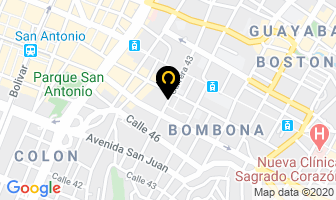Mapa de Imetra en Medellín