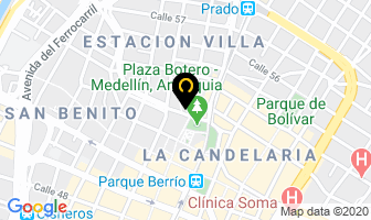 Mapa de Imexco Ltda. en Medellín