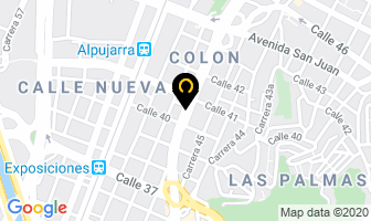 Mapa de Immar en Medellín