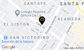 Mapa de Impartes Ltda. en Bogotá D.C