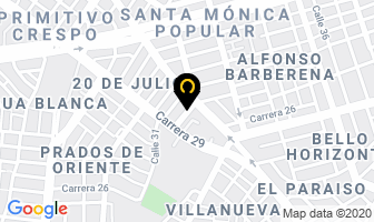 Mapa de Imperio Tattoo Studio en Cali