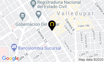 Mapa de Impermeabilizadora Supertecho en Valledupar
