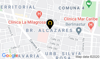 Mapa de Impermeabilizamos en Santa Marta