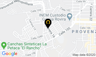 Mapa de Implandent en Bucaramanga
