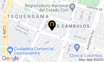 Mapa de Implantes Mis Valle Ltda. en Cali