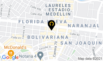 Mapa de Implementos Desechales Go en Medellín