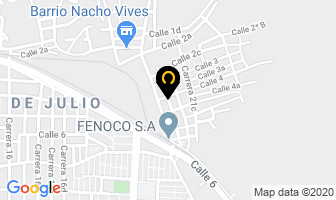 Mapa de Implementos Para Panadería Roberto en Santa Marta