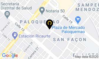Mapa de Impofer en Bogotá D.C